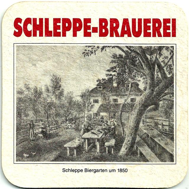 klagenfurt k-a schleppe quad 4b (185-biergarten um 1850-schwarzrot)
